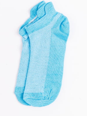 Шкарпетки короткі блакитні | 6125466