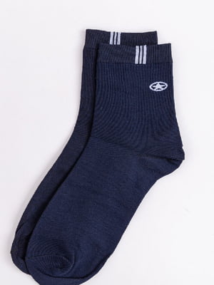 Шкарпетки темно-сині | 6125478