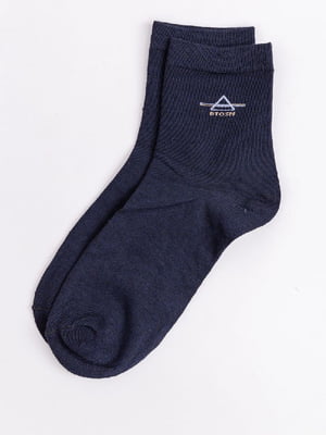 Шкарпетки темно-сині | 6125506