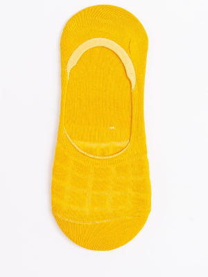 Шкарпетки короткі гірчичного кольору | 6125634