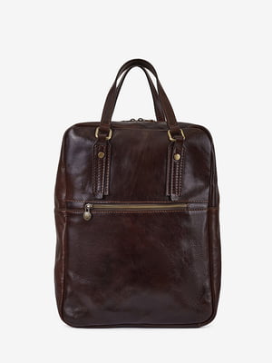 Сумка-рюкзак коричневая | 6127404