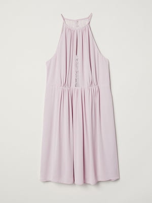 Сукня А-силуету пудрового кольору | 5712057