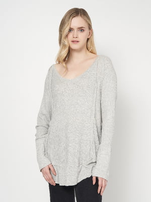 Пуловер сірий | 6134282