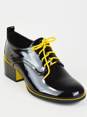 Туфли черно-желтые | 6188040