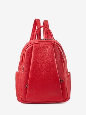 Рюкзак красный кожаный | 6193685