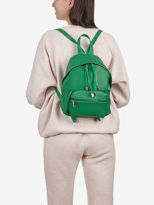 Рюкзак зеленый кожаный | 6193690