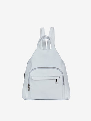 Рюкзак белый кожаный | 6246917