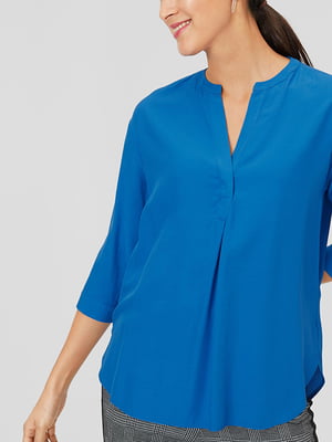 Блуза синяя | 6251880