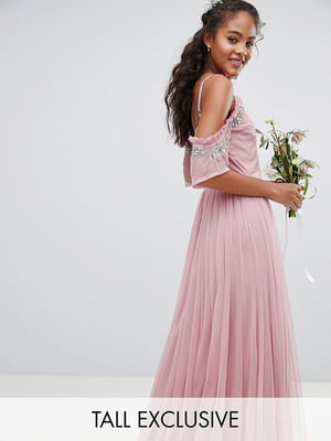Платье розовое | 6252562