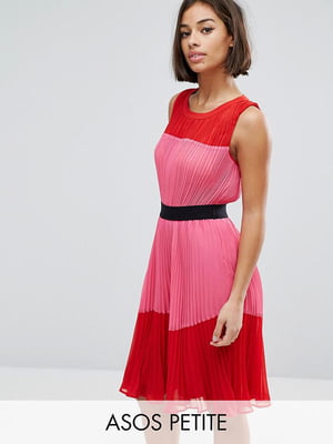 Платье красно-розовое | 6252563