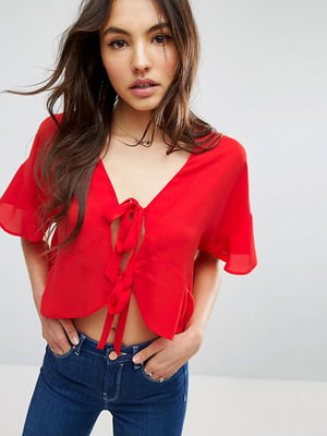 Блуза красная | 6252781