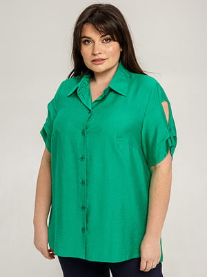 Рубашка зеленая | 6255879