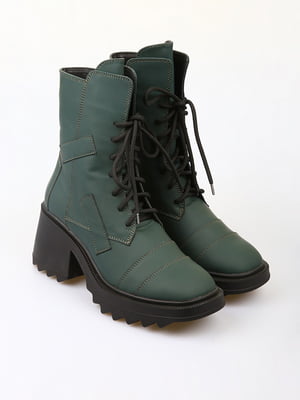 Ботинки зеленые | 6256019