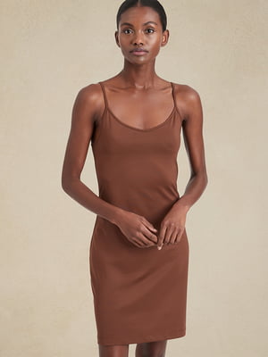 Сукня домашня коричнева | 6256253