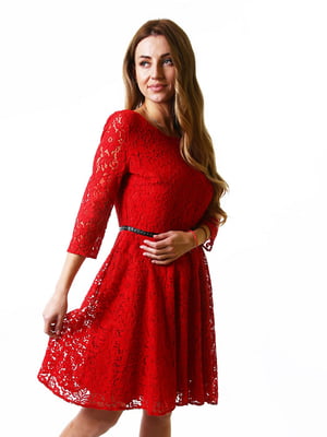 Платье красное | 6256969