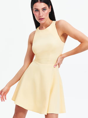 Сукня А-силуету жовта | 6257768