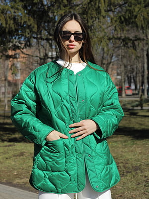 Куртка зелена | 6258022