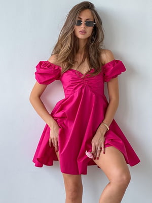 Сукня А-силуету рожева | 6259320