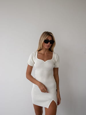 Сукня-футляр біла | 6259619