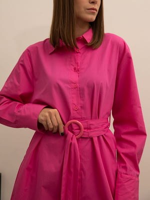Сукня-сорочка рожева | 6260418