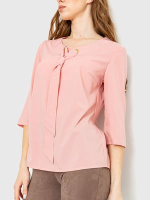 Блуза пудрового кольору | 6262238