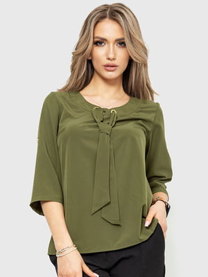 Блуза кольору хакі | 6262240