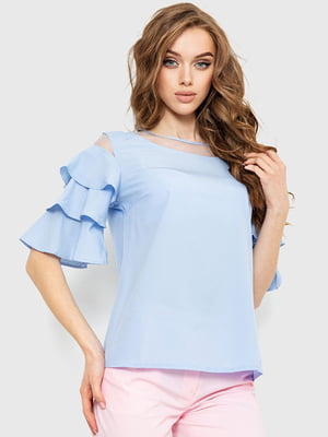 Блуза блакитна | 6262269