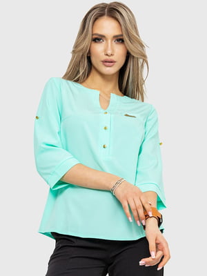 Блуза мятного цвета | 6262284