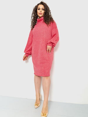 Платье-свитер розовое | 6262460