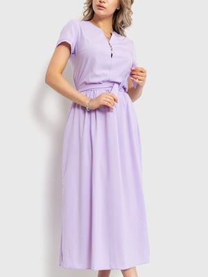 Сукня А-силуету бузкового кольору | 6262481