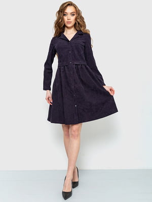 Сукня А-силуету чорнильного кольору | 6262569