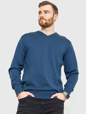 Пуловер синій | 6262641