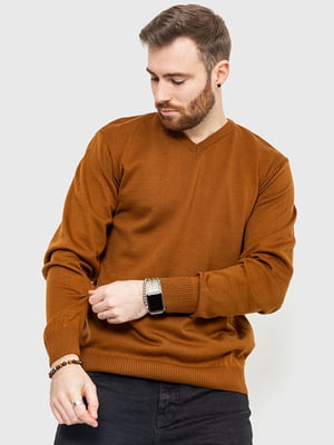Пуловер коричневий | 6262642