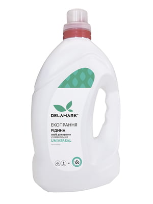 Концентрований безфосфатний засіб для прання Delamark Universal 4 л | 6263151