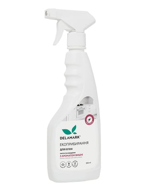 Универсальное средство для мытья кухни Delamark с ароматом вишни 500 мл | 6263194