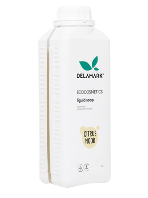 Жидкое мыло DeLaMark Цитрусовое настроение 1 л | 6263210