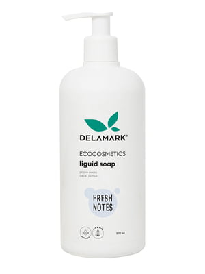 Жидкое мыло DeLaMark Свежие нотки 500 мл | 6263214