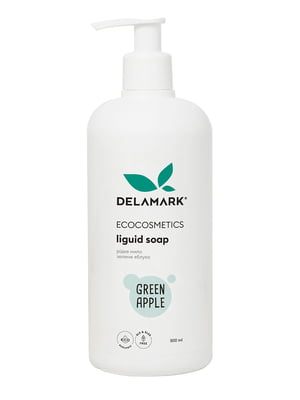 Жидкое мыло DeLaMark Зеленое яблоко 500 мл | 6263220