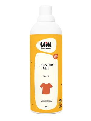 Гель для прання кольорових тканин UIU 1 л | 6263271