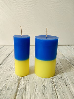 Набір свічок “Слава Україні!” з парафіну, сувенір, ручна робота | 6263626