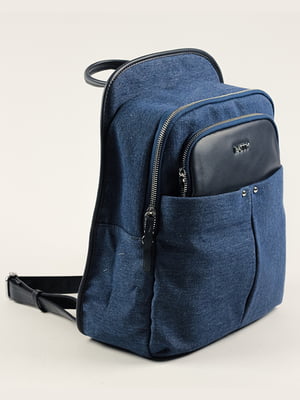 Сумка-рюкзак синяя | 6264799