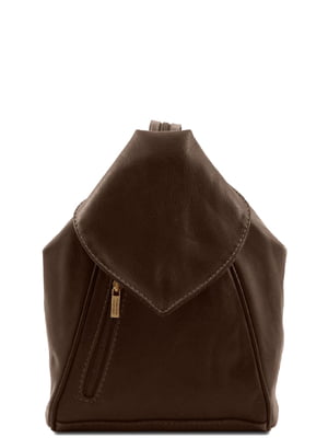 Рюкзак темно-коричневий | 6265359