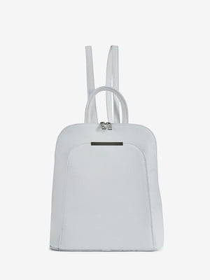 Рюкзак белый кожаный | 6268474