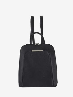 Рюкзак черный кожаный | 6268476