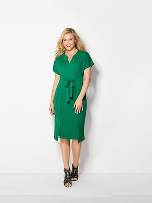 Сукня-футляр зелена | 6270606
