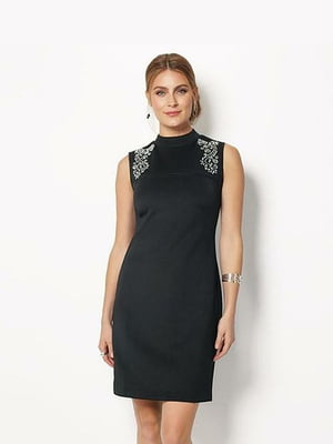 Платье-футляр черное | 6270628