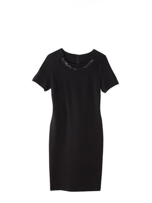 Платье-футляр черное | 6270632