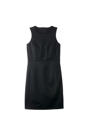 Платье-футляр черное | 6270634