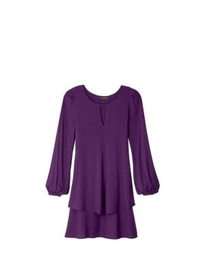 Платье А-силуэта фиолетовое | 6270764