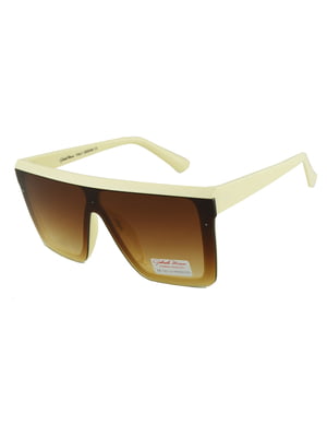 Сонцезахисні окуляри бежеві | 6271311
